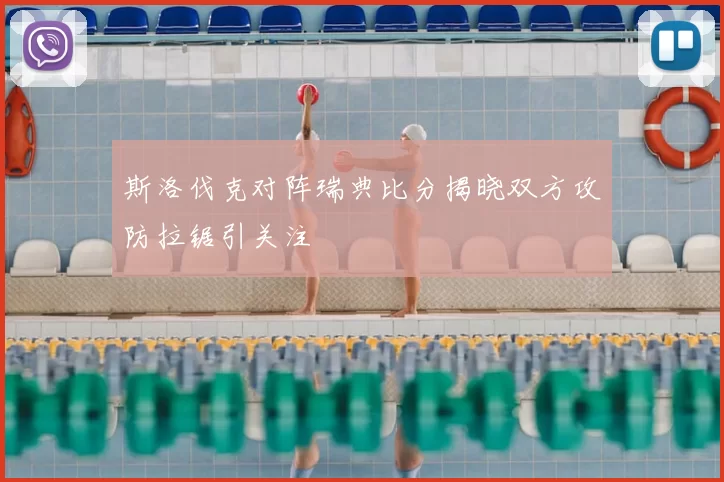 斯洛伐克对阵瑞典比分揭晓双方攻防拉锯引关注