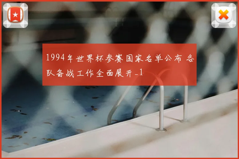1994年世界杯参赛国家名单公布 各队备战工作全面展开_1